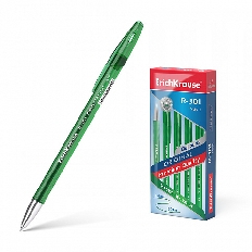 Ручка гелевая ErichKrause® R-301 Original Gel Stick 0.5, цвет чернил зеленый (в коробке по 12 шт.)