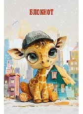 Блокнот А6 кл. 16л. "Жирафик"