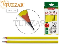 Чернографитный карандаш TZ 10269 HB,шестигранный,желтый,заточенный, без ластика.Производство Россия.