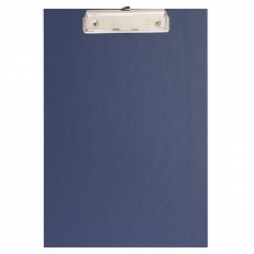 Планшет с зажимом ErichKrause Classic, синий, А4
