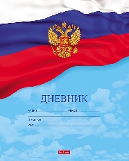 Дневник для 1-11 классов 40л А5ф на скобе-Российского школьника-