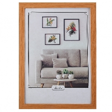 Рамка МДФ 21*30 багет 17мм KLERK с небьющимся оргстеклом №6 РМДФ_20888 миланский орех