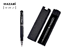 Ручка шариковая с поворотным механизмом PAULINE B, СИНЯЯ, пулевидный пиш.узел 0,7 мм, корпус металли