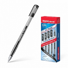 Ручка гелевая ErichKrause® G-Tone, цвет чернил красный (в коробке по 12 шт.)