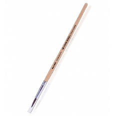 Кисть художественная M-5108 из волоса белки, №8, круглая, обойма обжимная, ручка деревянная