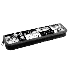 ПКК 10-5 Чёрно-белое аниме  - пенал для кистей, ламинированный картон