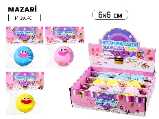 Игрушка-антистресс КРУГ, 6х6 см, 3 цвета в ассортименте, ОПП-упаковка