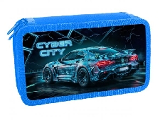 ПКК 11- 5 Cyber city -пенал л/т 2-отдел.  190х110