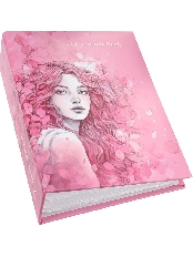 Фотоальбом на 100 фото 10*15 , 50 л.с фольг.тисн. "Весна" 11.5 x17.5см,(собс.разр) ФР-1268