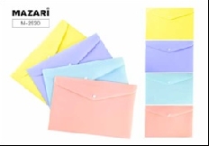 Папка канцелярская PASTEL, 33.5 х 23.5 см, пластик