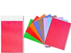 Ткань самоклеящаяся, S 2077, А4 (21х30 см), КЛЕТКА, цвета в ассортименте, ЦЕНА за 1 ЛИСТ