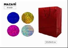 Пакет подарочный бумажный ГОЛОГРАФИЯ, 32х26х13 см