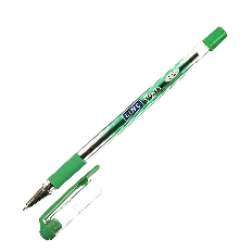 Ручка шарик. LINC GLYCER 0,7 мм зелен. резин.грип