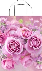 Пакет петлевой Нежные розы (35*31 см) н00128913