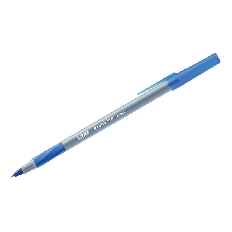 Ручка шарик. ROUND STIC EXACT 0,7 мм синий резин.грип
