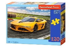Пазлы В-13500 Жёлтый спорткар, (120 деталей MIDI) Castor Land