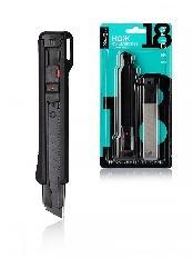 Нож канц. 18 мм с набором лезвий 10 шт, блистер НКЛ18