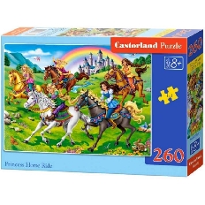 B-27507 Принцессы и лошади, 260 деталей MIDI Castor Land