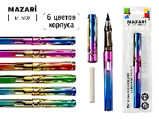 Карандаш вечный чернографитный, 6 цветов корпуса в ассортименте, ОПП-упаковка с европодвесом