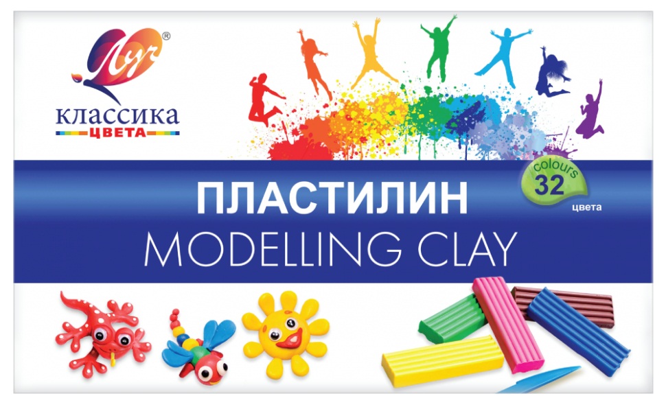 Пластилин "Классика" 32 цв