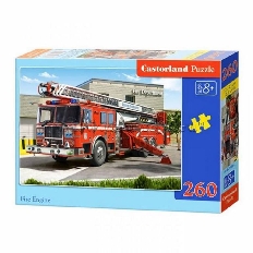 B-26760 Пожарная машина, 260 деталей MIDI Castor Land