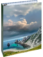 Тетрадь КЛЕТКА  80л. КРАСИВАЯ ПРИРОДА - 1 (80-8955) (на кольцах)