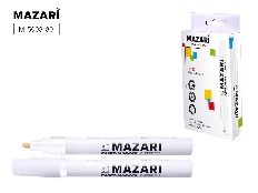 Маркер-краска EFFECTO, БЕЛЫЙ, корпус алюминиевый, пулевидный наконечник, ширина линии письма 2мм, ка