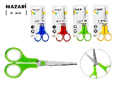 Ножницы офисные, CLASSIC, 155 мм, лезвия из нержавеющей стали, пластиковые ручки с эргономичными вст