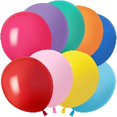 512-10SA1 Шар (10''/25 см) Ассорти, пастель, 100 шт.