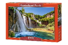 C-104185 Водопад.Хорватия , 1000 деталей Castor Land