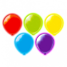 Шар10'' Неон ассорти (100 шт./уп.) /БК *
