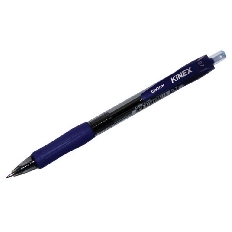Ручка шариковая автоматическая "KINEX", синяя, 0,7мм, грип K-7000
