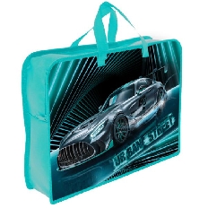 ПТ-14-4  Urban car  - папка печать на пластике А4 с ручками(тесьма), дизайн с двух сторон