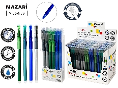 Ручка гелевая со стираемыми чернилами JELL BRAVE, СИНЯЯ, игольчатый пиш. узел 0.5мм, термочувствител