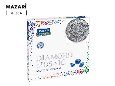 Алмазная мозаика M-10616 ОРНАМЕНТ 13 30х30 см ,1 дизайн, частичная выкладка, стразы разного размера,