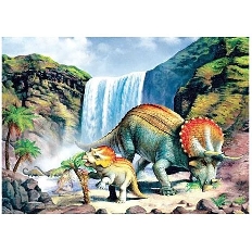 A-12022-D Динозавры, 120 деталей MINI Castor Land