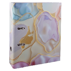 Регистратор 75мм мат ламинир тиснение Пастельный флюид разобранный FIORENZO 252842