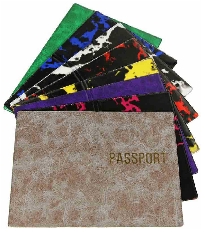 Обложка для паспорта, "Глянец", тисн.золото "PASSPORT", без уголков