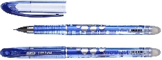 Ручка M-5540C-70 гелевая со стираемыми чер.. PRESTIGE, СИНЯЯ, игол.пиш . узел 0.5 мм, термочувствит